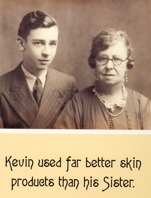 BLANK CARD KEVIN