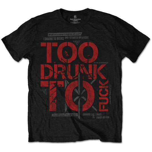 DEAD KENNEDYS - TOO DRUNK ----- L  XL