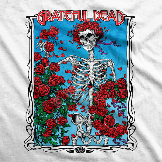 GRATEFUL DEAD - BERTHA WHEEL & ROSES ----- XL