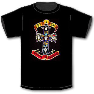 GUNS 'N' ROSES - APPETITE FOR DESTRUCTION   .....M, L, XL, 2XL