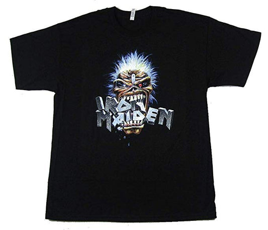 IRON MAIDEN - UNISEX T SHIRT - EDDIE ----- L