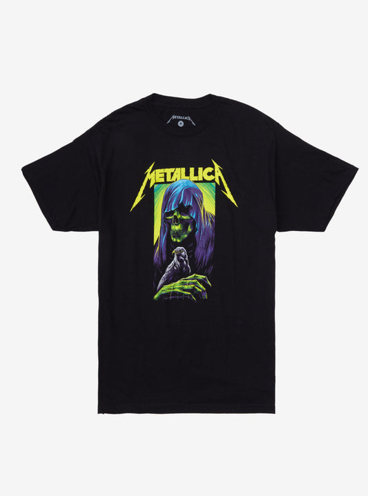 METALLICA UNISEX T SHIRT - CROW ------ L