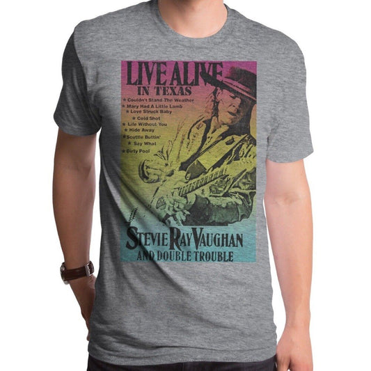 STEVIE RAY VAUGHAN - LIVE ALIVE IN TEXAS .... L