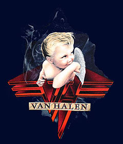 VAN HALEN - SMOKING .... XL