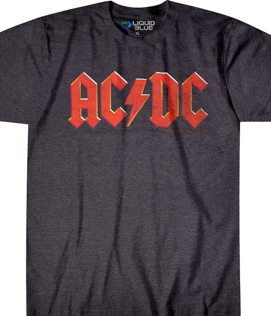 AC/DC - UNISEX - THUNDER LOGO ..... M