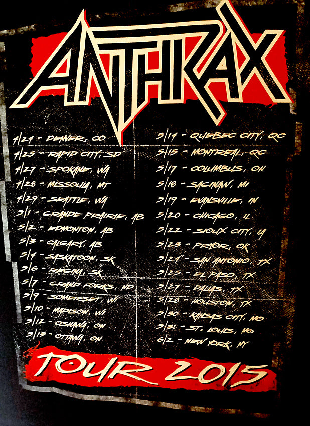 ANTHRAX - SPREAD THE DISEASE ....X