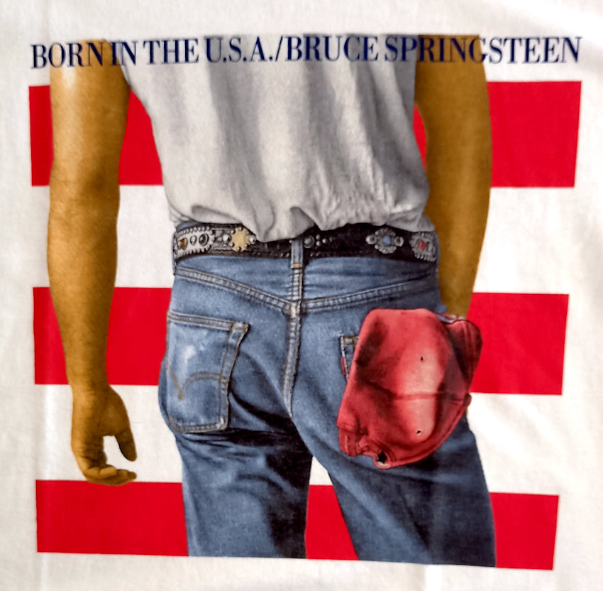 BRUCE SPRINGSTEEN - BORN IN THE USA .....M  (all other sizes out of stock)