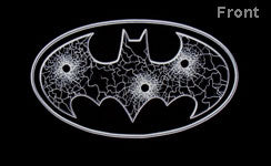 BATMAN - GLASS HOLE .....medium
