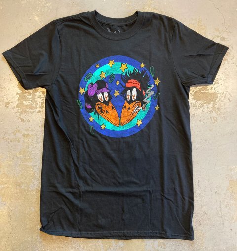 BLACK CROWES - CROW SYMM (DISTRESSED) SHAKE YOUR MONEY MAKER ..... L