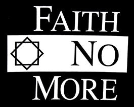 FAITH NO MORE - CLASSIC LOGO .....L & XL