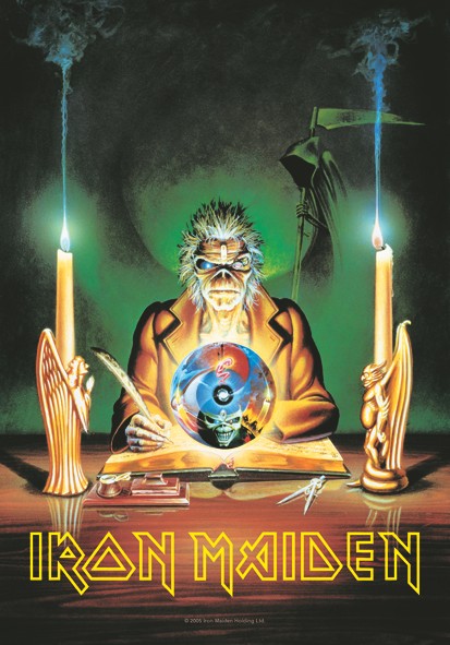 FLAG / TEXTILE POSTER IRON MAIDEN -SEVENTH SON OF THE SEVENTH SON