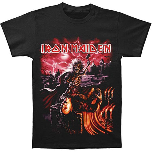 IRON MAIDEN -UNISEX T SHIRT - TRANSYLVANIA ----- L