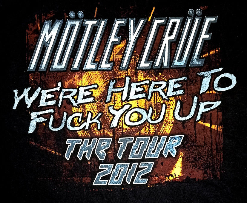 MOTLEY CRUE - 2012 TOUR 4 SQUARES