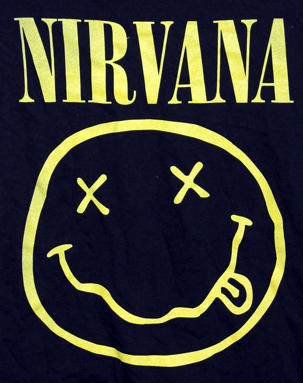 NIRVANA - HAPPY FACE    ,,,,,M, L,         XL (out of stock)