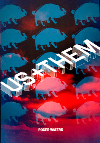 1 POSTER - ROGER WATERS. "US & THEM"