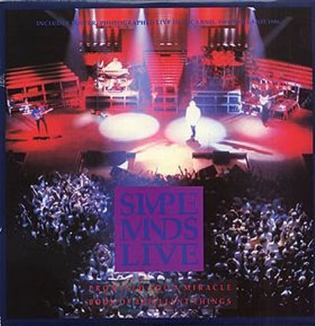 SIMPLE MINDS - LIVE, PROMISED YOU A MIRACLE